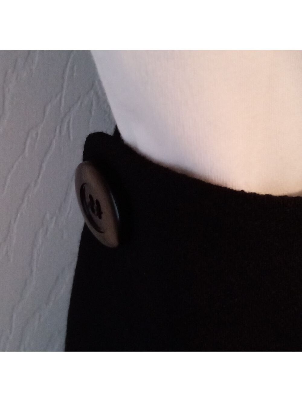 Talbots Black Wool Jumper Dress Size 6 - Picture 5 of 8